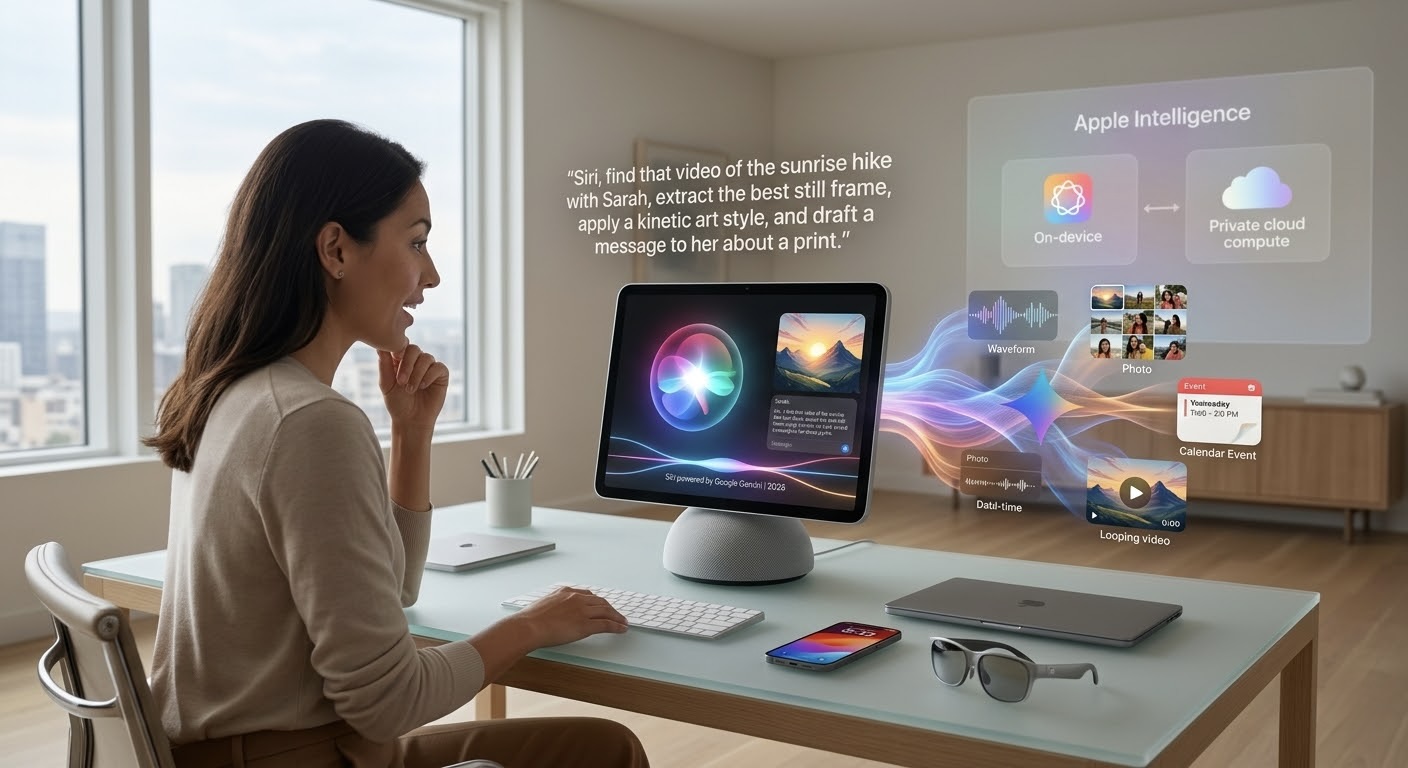 Apple Siri powered by Google Gemini 2026 partnership