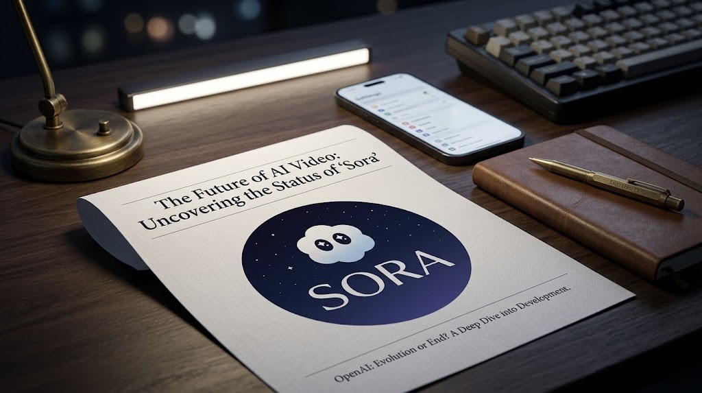 Video production setup representing the shutdown of OpenAI Sora AI video generation app on March 24 2026